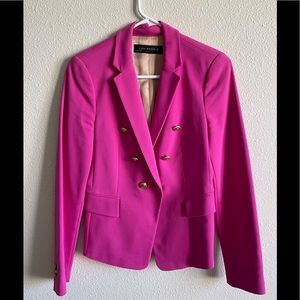 Zara Hot Pink Blazer